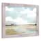 Cloud Landscape 20" x 24" Western White Framed Print